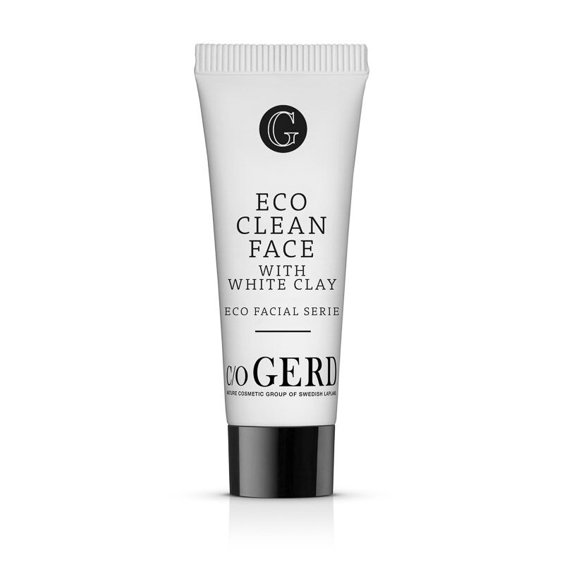 ECO CLEAN FACE WHITE CLAY 10 ML i gruppen Hudvrd / Rengring & Skrubb hos Frna Herrgrd & Spa (213-0010)