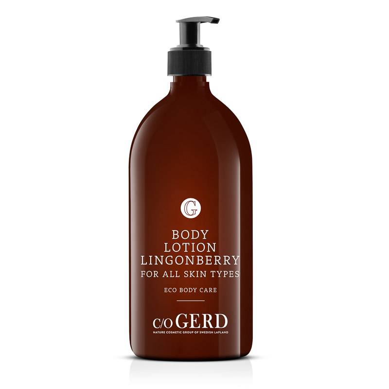 BODY LOTION LINGONBERRY 1000 ML i gruppen Kroppsvrd / Body Lotion & Body Oil hos Frna Herrgrd & Spa (302-1000)